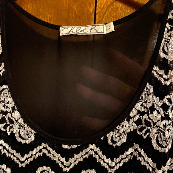 Chloe K Lace Tank - Picture 3 of 6